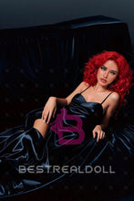 Load image into Gallery viewer, US Stock - Ismay 165cm S003 Small Breasts Silicone Head Sex Doll TPE Body Adult Love Doll (Free 2ND Head)