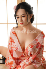 Load image into Gallery viewer, US Stock 158cm Yukina Japanese Girl Sex Doll Silicone Head with Wig TPE Body Adult Love Doll