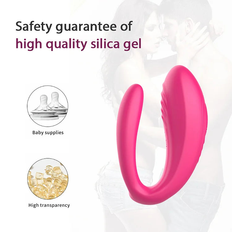 Couple Vibrator Triple Vagina Stimulator With Wireless Remote Control