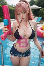 Load image into Gallery viewer, US Stock - Loly 164cm M5 Realisitc Full Silicone Sex Doll Movable Jaw Adult ROS Head Oral Sex Silicone Love Doll