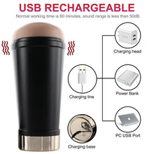 Load image into Gallery viewer, Aircraft Cup Men's Fully Automatic Telescopic Masturbation For Adults Funny Penis Stretching Exercise Machine For Men