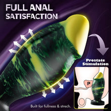 Load image into Gallery viewer, Unique Hybrid Design Vibrating Anal Dildo With Suction Cup