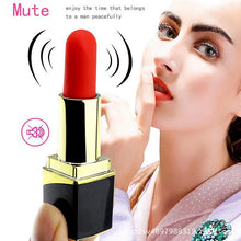 Load image into Gallery viewer, Mini Small Av Stick Magnetic Suction Rechargeable Lipstick Egg Skipping Vibration Women's Sex Toy Jumping Masturbator Adult Sex Toy