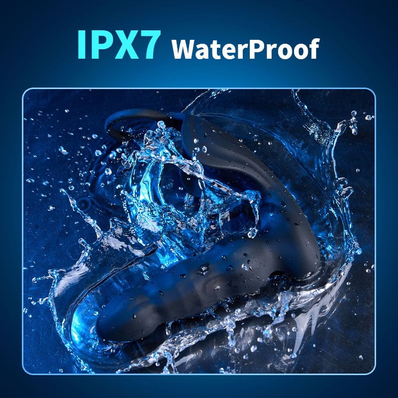 Penelope -3 Thrusting 10 Vibrating Cock Ring Prostate & Perineal Massager