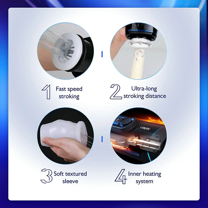 Leten X9-IV High Speed Automatic Piston with Heating & Voice