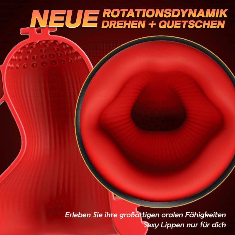 3 in 1 Glans Massage Master Trainer 3 Spinning, 5 Suction, 10 Vibration Ultra Simulation D