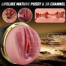 Load image into Gallery viewer, The Captain 10 Vibrating Sucking Deep Throat Male Stroker