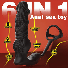 Load image into Gallery viewer, Upgrade Fast Thrusting 6-in-1 Prostate Massager with Remote Control and APP