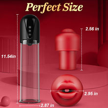 Load image into Gallery viewer, Red Fury Armour – 6 Suctions Penis Pump with Lifelike Mouth &amp; Textured Tunnel