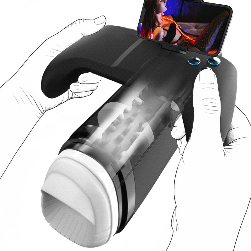 Turbo - Thrust 10-Mode Stroker – Interactive Gamepad Design with Adjustable Phone Stand