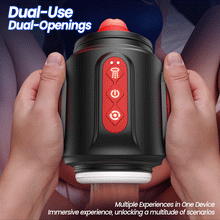 Load image into Gallery viewer, Storm Vortex - 5-Frequency Water Spray + 10-Frequency Vibration + 5-Frequency Rotation, Dual Glans Stimulation, Dual-Use