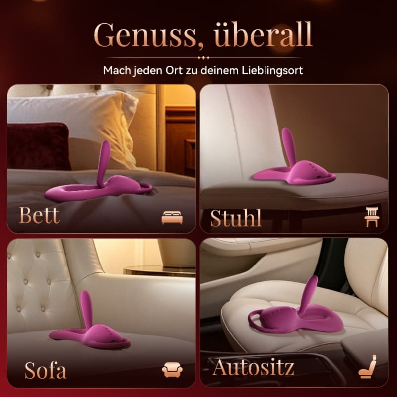 Ryder – Hands-Free Riding Machine for G-Spot Stimulation, Adjustable Thrusting & Tapping with Flexible Body-Fit Design