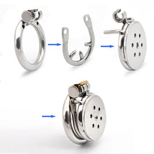 Load image into Gallery viewer, Stainless Steel Men's Flat Chastity Lock