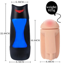 Load image into Gallery viewer, Renee Vibration Aircraft Cup Men's Deep Throat Masturbation Penis Automatic Trainer Adult Sex Products Manufacturer