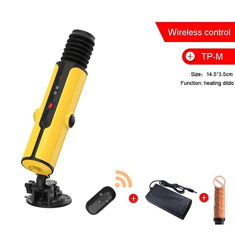 Intellectual Full-automatic Telescopic Gun Electric Dildo Female Pile Driving Artillery