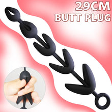 Load image into Gallery viewer, Men And Women's Extra Long Large Opening Bead Anal Plug Vestibule Anal Masturbator Alternative Toy Adult Sex Toy