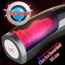 Load image into Gallery viewer, Heating Piston Airplane Cup Men's Electric Telescopic Full-automatic Masturbator