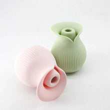 Load image into Gallery viewer, Tibei Spring Grass Egg Hopping Women's Flirt Mini Sucker Seven Frequency Vibration Wireless Charging Masturbation For Adult