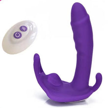Load image into Gallery viewer, Women's Sex Toy App Wearing Butterfly Remote Control Masturbation Vibrator Egg Hopping Massager Wearing Penis