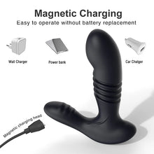 Load image into Gallery viewer, Men's Retractable Prostate Anal Plug G-point Stick Vibrator