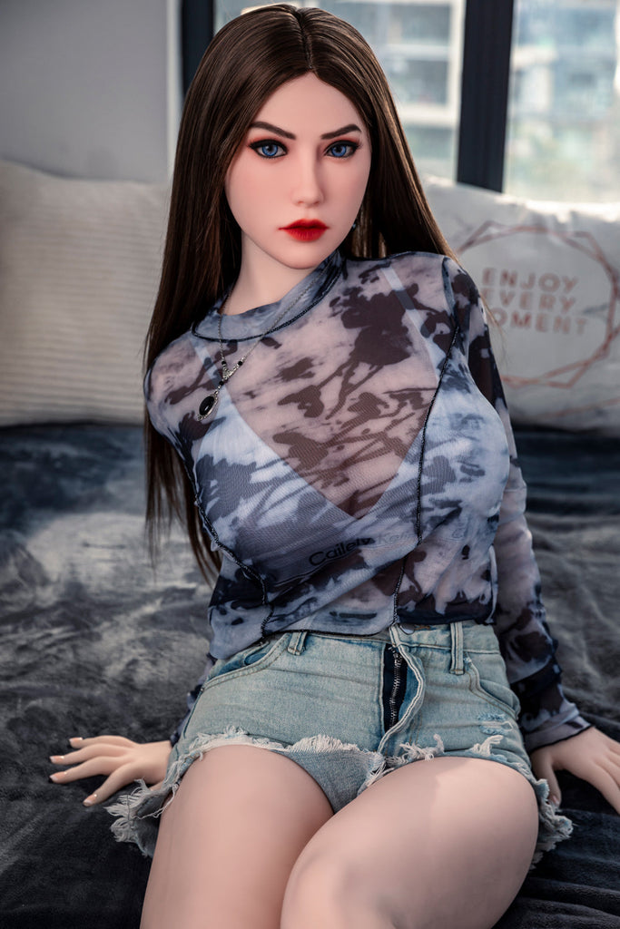 US Stock - Shalina 160cm #C9 Realistic TPE Sex Doll White Skin Big Boobs Adult Love Doll