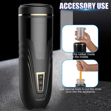 Load image into Gallery viewer, Aircraft Cup Automatic Men's Inside Telescopic Vacuum Oral Masturbation Cup Adult Sex Products Automatic Trainer Wholesale