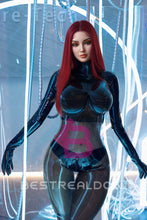 Load image into Gallery viewer, US Stock - Camila Plus 169cm S3 Red Head Silicone Head Sex Doll TPE Body Big Boob Adult Love Doll Love Doll
