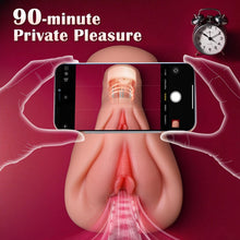 Load image into Gallery viewer, Realistic Skin-Safe 9X Automatic Thrusting &amp; Vibrating Pocket Pussy
