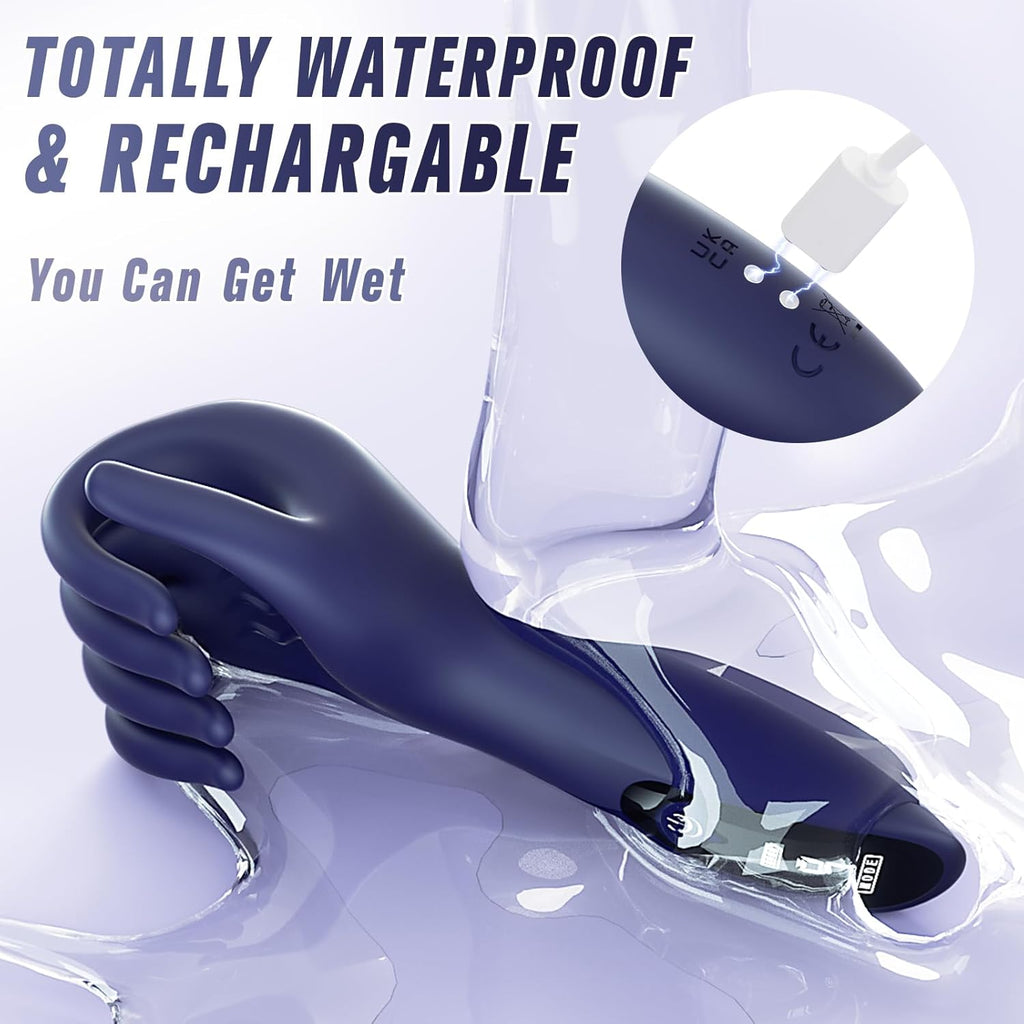 “God's right hand” – vibration function with 9 frequencies, simulated design, suitable for users with large penises.