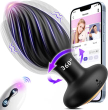 Load image into Gallery viewer, Anal Vibrators Sex Toys, Anal Toys Anal Plug with 7 Rotation &amp; 7 Vibration, Adult Toys Remote Control Vibrator Sex Toys4couples Men &amp; Women Thrusting