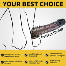 Load image into Gallery viewer, Dovelo Reusable Penis Sleeve Cock Extender / Condom