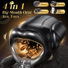 Load image into Gallery viewer, Male Sex Toys for Men - Male Masturbator Penis Vibrator with 10 Vibrating &amp; APP, Mouth Blowjob Male Stroker Trainer Adult Toys for Prolong Endurance, Pocket Pussy Mens Sex Toy Sex Machine