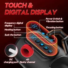 Load image into Gallery viewer, Automatic Male Mastusbafor Heat Men's Masterburbatar Sucking Men Masturebstor Machine Thrusting Machine Devices Suction Adult Toy Auto Bj Machine Pocket Puzzy Man Masturebstor Electric Sweater