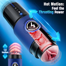 Load image into Gallery viewer, 5X Smooth Thrusting Automatic Heating Male Stroker with App Control