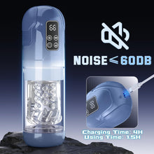 Load image into Gallery viewer, Penis Pump Realistic Electric Stroker with 7 Sucking Vibrating Thrusting Rotating Licking