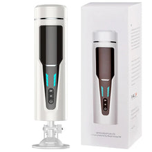 Load image into Gallery viewer, Men's Fully Automatic Telescopic Insertion Aircraft Cup Vibration Induction Speech Adult Sexual Products