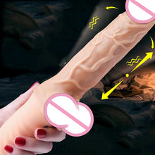 Load image into Gallery viewer, Women's Telescopic Cannon King Automatic Vibration Heating Simulation  Machine Masculine  Masturbation