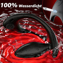 Load image into Gallery viewer, 4 IN 1 Tragbarer Analvibrator Penisring Hodenvibration mit Stoßfunktion &amp; 9 Kraftvolle Modi