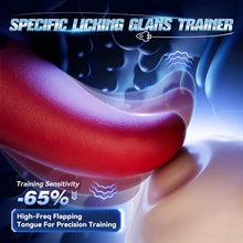 Load image into Gallery viewer, 3 Motors Vibrating Male Stroker 10X Licking For Glan Training