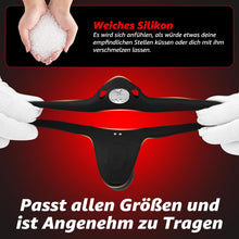 Load image into Gallery viewer, 4 IN 1 Tragbarer Analvibrator Penisring Hodenvibration mit Stoßfunktion &amp; 9 Kraftvolle Modi