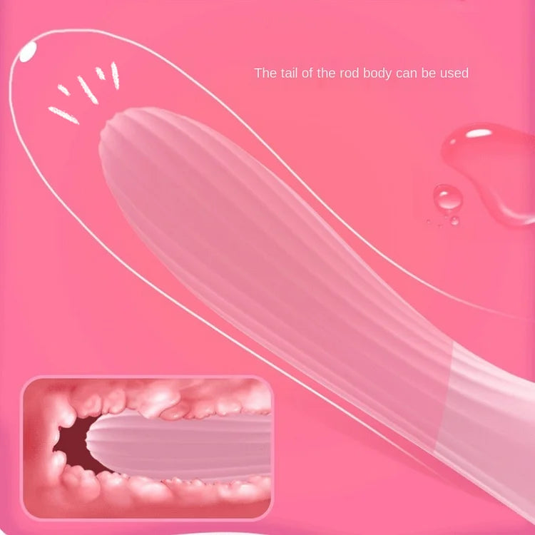 Vibrating Rod, Automatic Masturbator For Female Orgasm, Female Articles, Sex Toys, Adult Toys, Tongue, Spirit Absorber