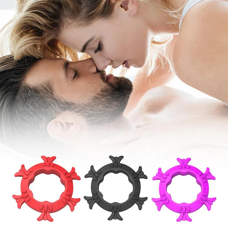 Silicone Male Penis Delay Ejaculation Ring Cock Ring