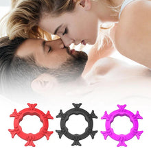 Load image into Gallery viewer, Silicone Male Penis Delay Ejaculation Ring Cock Ring