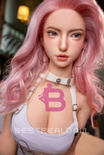 Load image into Gallery viewer, US Stock - YAMIEE Rylee 163cm Unique Design Silicone ROS Head Sex Doll TPE Body Movable Jaw Adult Oral Sex Love Doll