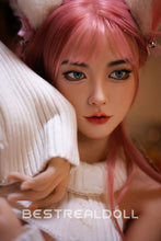 Load image into Gallery viewer, US Stock - Lisa 160cm #310 Pink Hair Realistic Sex Doll Silicone Head TPE Body Big Boobs Adult Love Doll