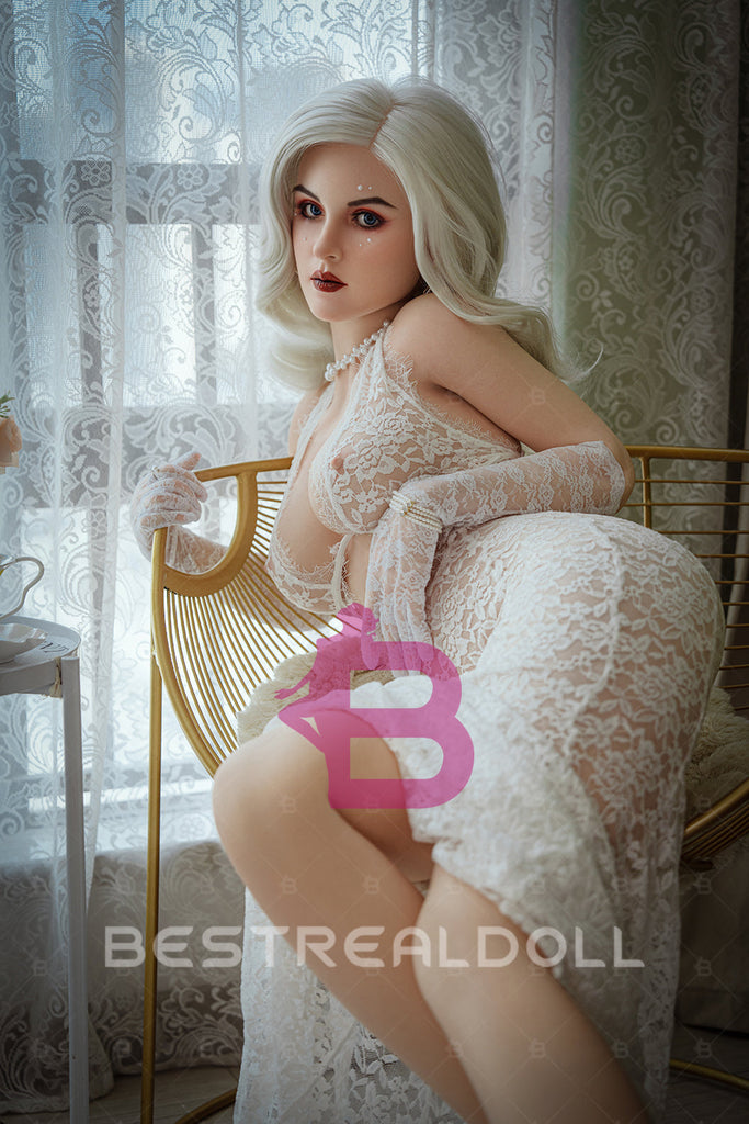US Stock - YAMIEE Dahlia Unique Design 164cm K32 Silicone Head Sex Doll Realistic TPE Body Adult Love Doll