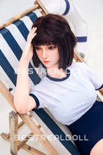 Load image into Gallery viewer, US Stock - RIDMII 163cm Momo Unique Design Short Hair App-Controlled Sex Doll Silicone Head TPE Body Realistic Love Doll