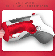 Load image into Gallery viewer, Leten 10 Vibrations Deep Throat Air Control Vacuum Sucking Blowjob Masturbator Male Stroker