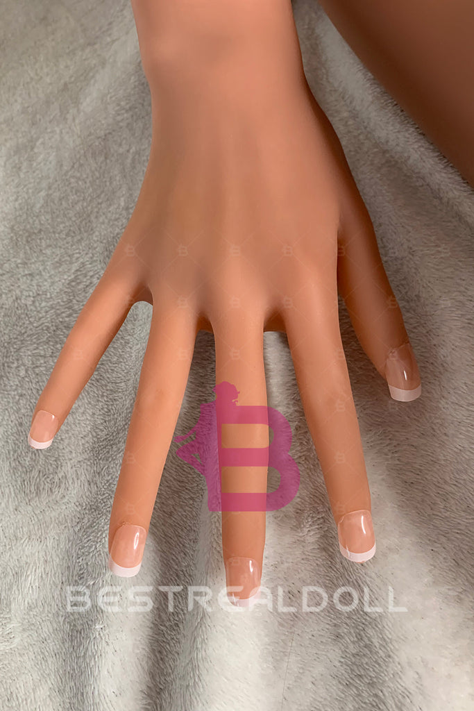 US Stock - YAMIEE Amia Unique Design 166cm #616E Silicone ROS Head TPE Body Movable Jaw Realistic Oral Sex Doll (Free 2ND Head)