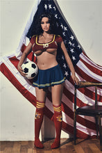 Load image into Gallery viewer, US Stock - Irontechdoll Jane 163cm #56 Head Realistic BBW TPE Sex Doll Football Girl